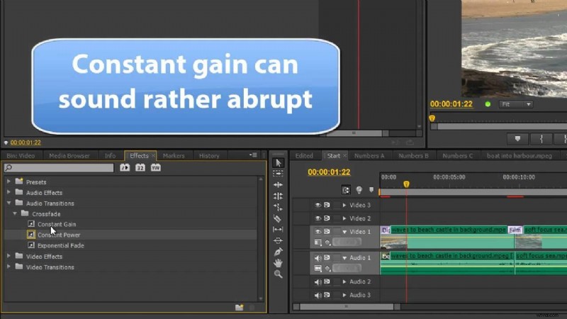 Audiofades beheersen in Adobe Premiere Pro:een stapsgewijze handleiding 