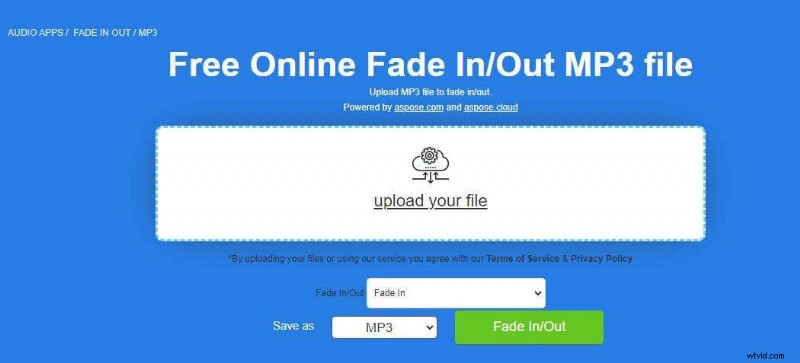 Gratis online mp3-faders:top 5 tools voor professionele audio-fade-outs 