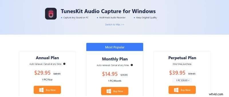 TunesKit Audio Capture Review:neem audio op vanaf een computer in 2026 