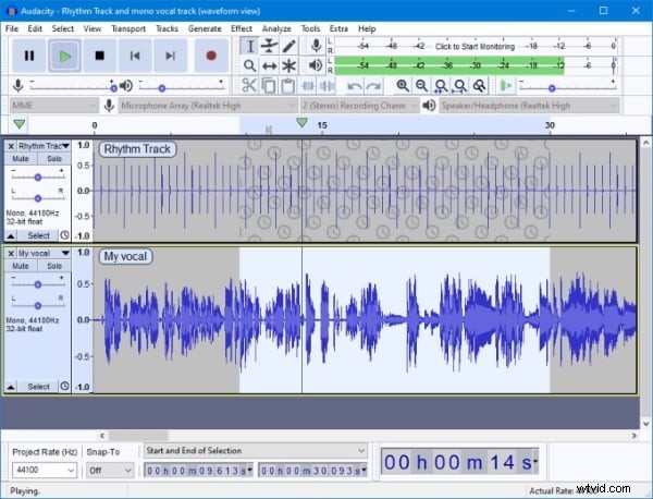 I 5 migliori strumenti di distorsione audio per creatori:Adobe Audition, Audacity, WavePad, Ardour e Sound Forge 
