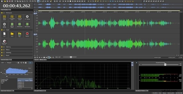 I 5 migliori strumenti di distorsione audio per creatori:Adobe Audition, Audacity, WavePad, Ardour e Sound Forge 