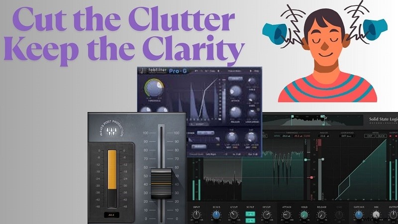 Gratis Noise Gate VST-plug-ins:Verbeter de audiohelderheid voor makers van inhoud 