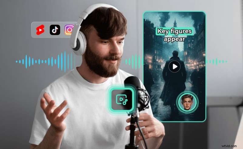 Transformeer uw podcast:AI-aangedreven videoconversie voor een groter bereik 