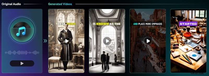 Transformeer uw podcast:AI-aangedreven videoconversie voor een groter bereik 