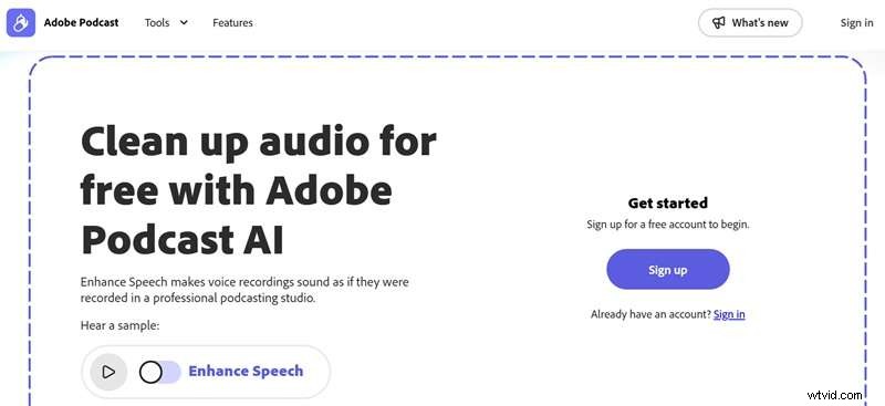 Profesionální AI-Driven Audio Enhancers pro podcasty:Adobe vs. Filmora 