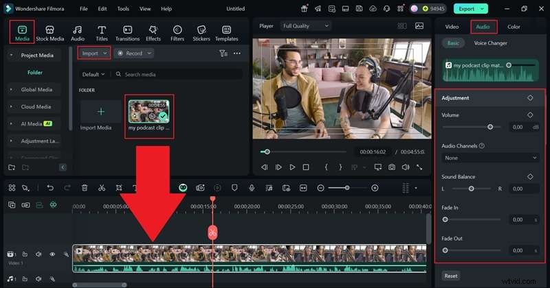 Profesionální AI-Driven Audio Enhancers pro podcasty:Adobe vs. Filmora 