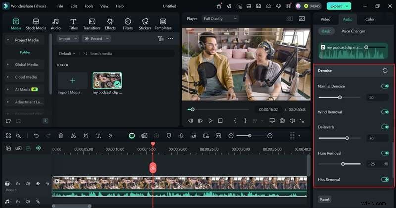 Profesionální AI-Driven Audio Enhancers pro podcasty:Adobe vs. Filmora 