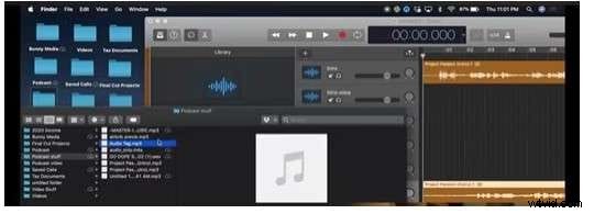 GarageBand per podcasting:una guida professionale alla produzione audio 