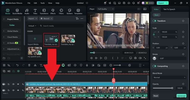 Traduzione di podcast:ottieni voci dal suono naturale e abbatti le barriere linguistiche 