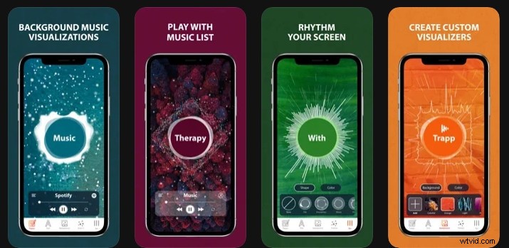 Top 10 audiovisualizers:maak online prachtige muziekvideo s 