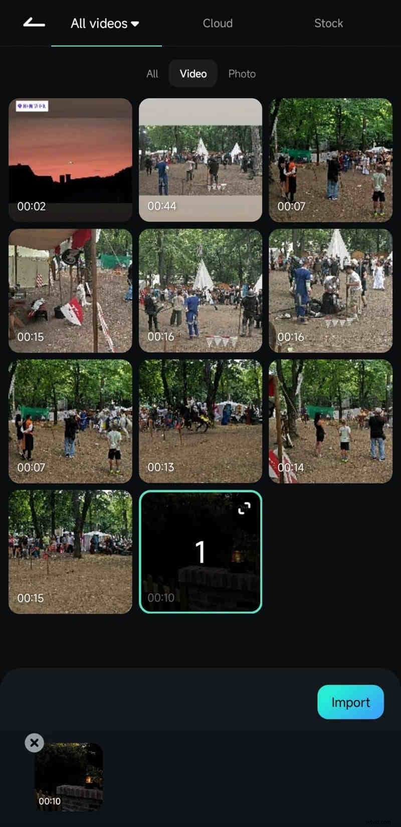 iPhone-video s snel dempen:4 beproefde methoden (Filmora, foto s, iMovie, online) 