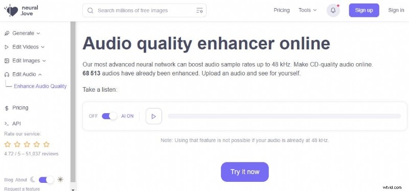 Top 5 gratis online AI Voice Enhancer Tools en een krachtig alternatief 