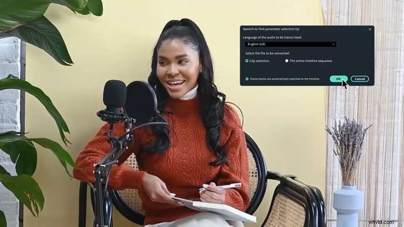 Talk-to-Type:spraakdictatie die videobewerking versnelt 