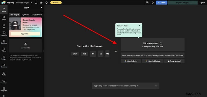 Elimineer audioruis in uw video s:bewezen offline en online tools 