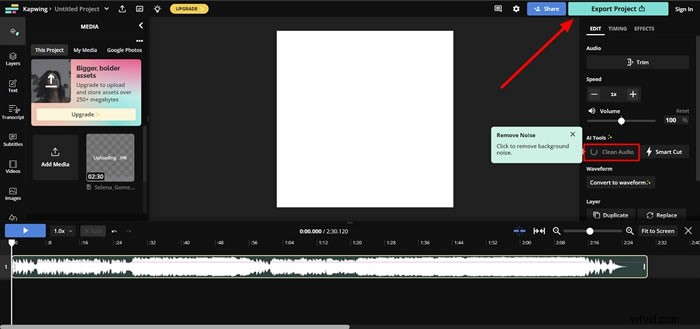 Elimineer audioruis in uw video s:bewezen offline en online tools 