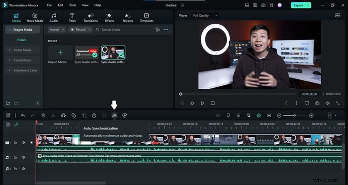 Synchroniseer audio naadloos met video met Filmora – een gids op professioneel niveau 