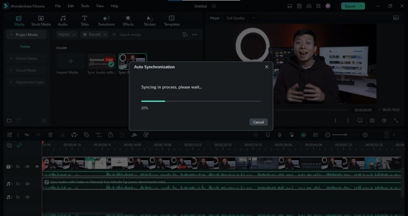 Synchroniseer audio naadloos met video met Filmora – een gids op professioneel niveau 