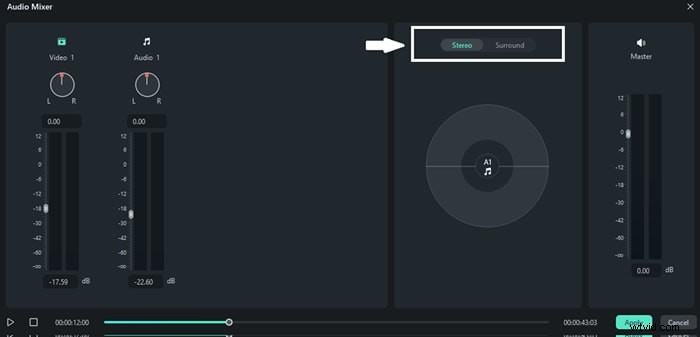 Master Filmora s audiomixer:een stapsgewijze handleiding voor geluid van professionele kwaliteit 