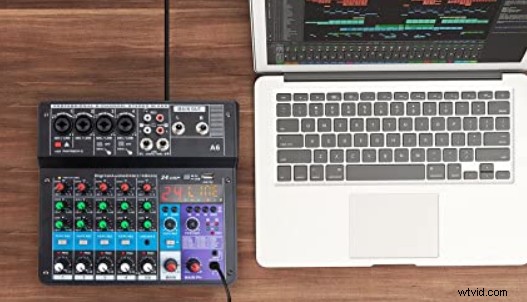 Top 6 audiomixers voor streamers:verbeter uw livegeluid 
