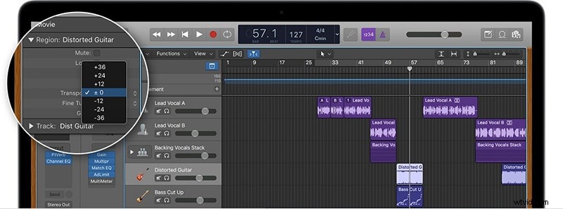 Logic Pro X:Mastering Audio Fade Out Techniky 