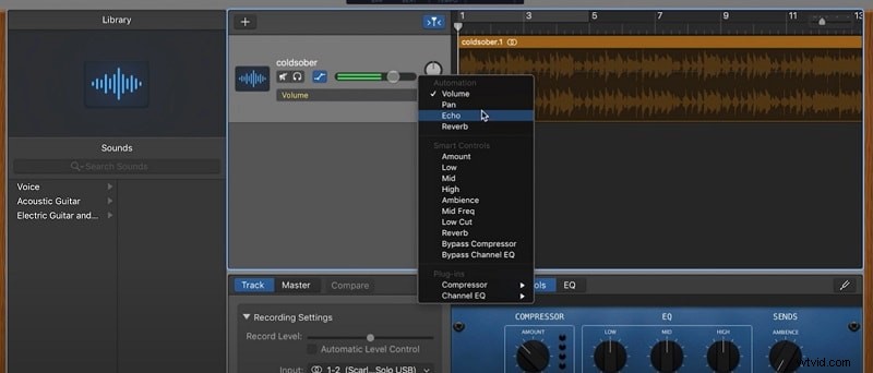 Moeiteloos geluid verdwijnt in GarageBand:een stapsgewijze handleiding 