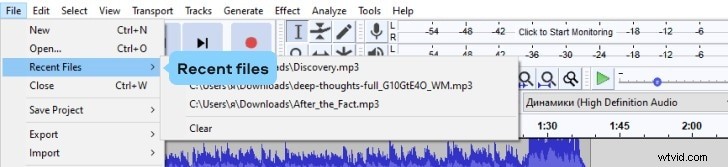 Crossfade-audio beheersen in Audacity:een stapsgewijze handleiding 