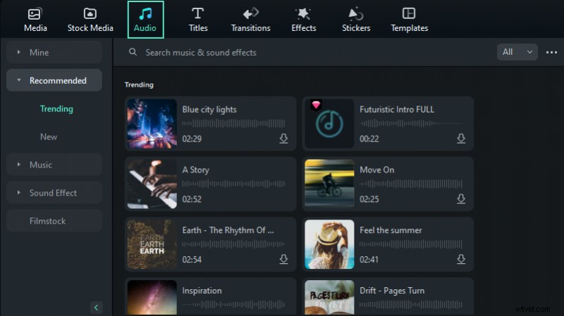 Maak een gratis muziekverbeterde video met Wondershare Filmora – stapsgewijze handleiding 