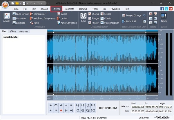 Recensione di AVS Audio Editor:caratteristiche, pro e contro e alternative 