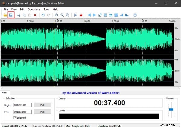 Wave Editor Review:functies, voor- en nadelen en stapsgewijze handleiding