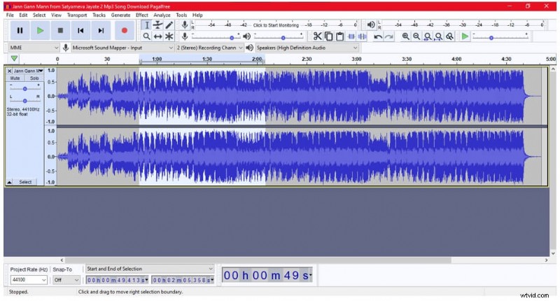 Het audiovolume beheersen in Audacity:een stapsgewijze handleiding 