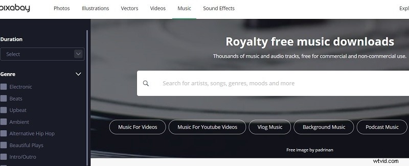 Gratis audiodownloads van hoge kwaliteit voor videobewerking:een stapsgewijze handleiding 