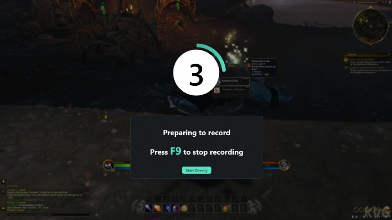 Registra il gameplay di World of Warcraft su PC con audio di alta qualità:una guida completa 