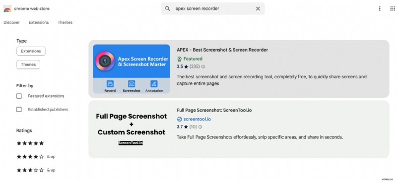 Masterschermopname met Apex Screen Recorder:een stapsgewijze handleiding 