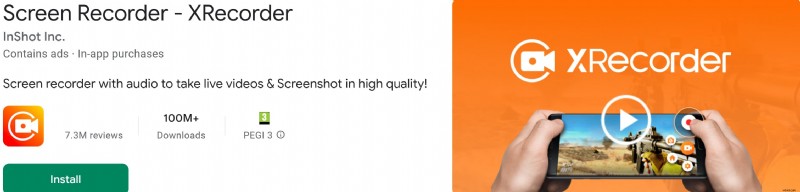 Beste Android-gamerecorders:leg gameplay vast en deel deze in 2024 