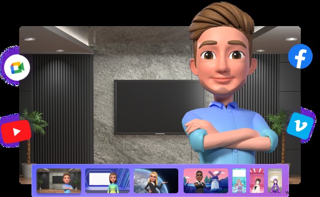 Webcambewegingsopname in DemoCreator:maak virtuele avatars 