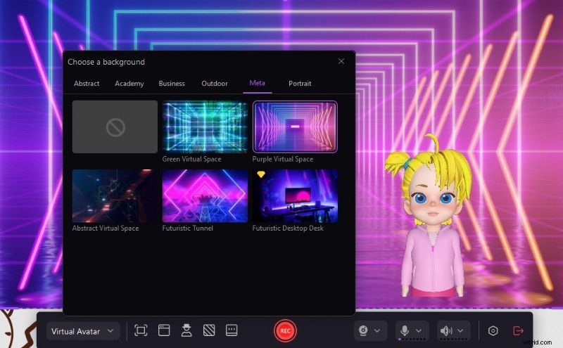 Webcambewegingsopname in DemoCreator:maak virtuele avatars 