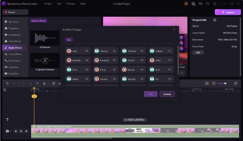 Webcambewegingsopname in DemoCreator:maak virtuele avatars 