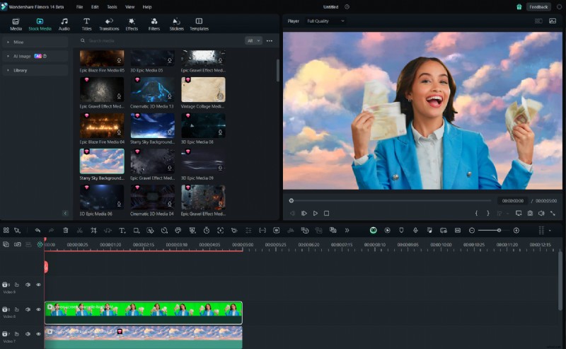 Facecam Green Screen-instellingen beheersen:opnemen en bewerken als een professional met Filmora 