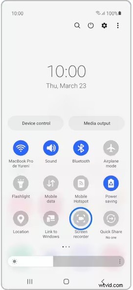 Come registrare lo schermo del tuo Samsung:una guida passo passo 