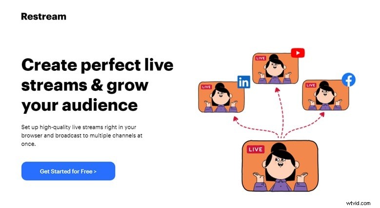 Top 8 tools voor het live streamen van vooraf opgenomen video 