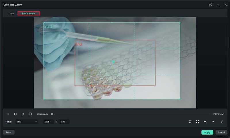 Valse camerabewegingen onder de knie krijgen in Filmora:een stapsgewijze handleiding 
