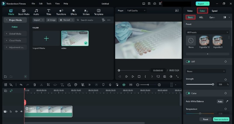 Kleurcorrectie beheersen in Filmora:een complete gids 