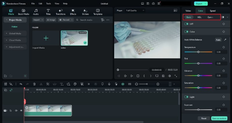 Kleurcorrectie beheersen in Filmora:een complete gids 