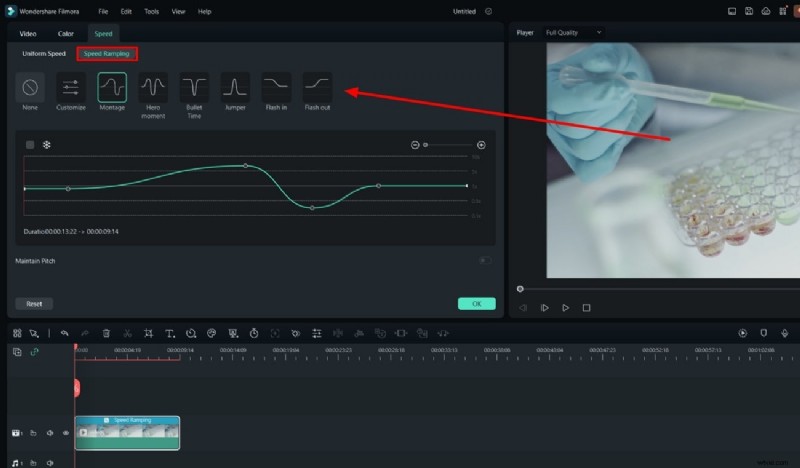Snelheidsverhoging beheersen in Filmora:een uitgebreide gids 