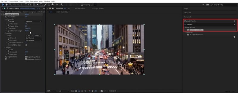 Tilt-Shift-video-effecten beheersen:een praktische gids met Filmora en After Effects 