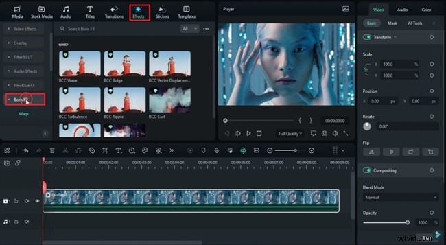 Creëer een Zombie Eyes-effect in Filmora:stapsgewijze zelfstudie 