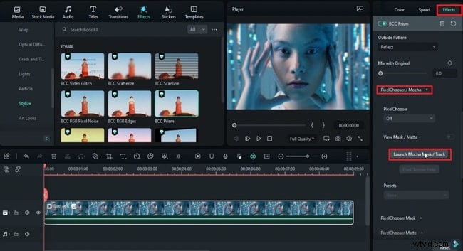Creëer een Zombie Eyes-effect in Filmora:stapsgewijze zelfstudie 