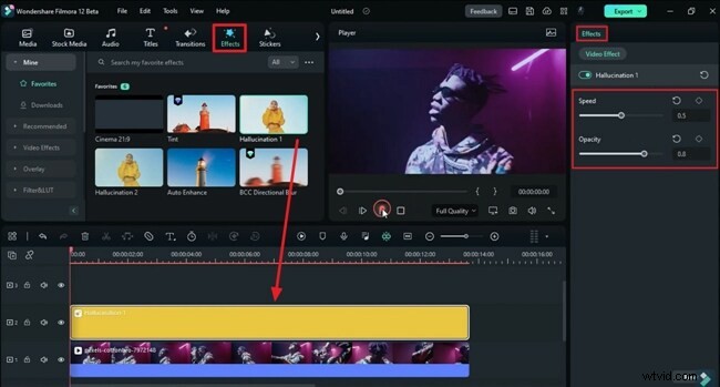 Creëer een vertragingseffect in Filmora:stapsgewijze zelfstudie 