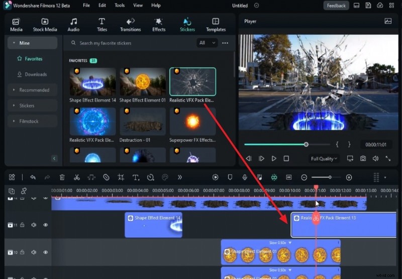 Filmora-tutorial:Creëer verbluffende Burst Ball-effecten 