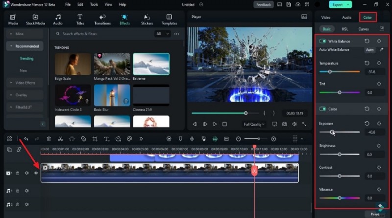 Filmora-tutorial:Creëer verbluffende Burst Ball-effecten 